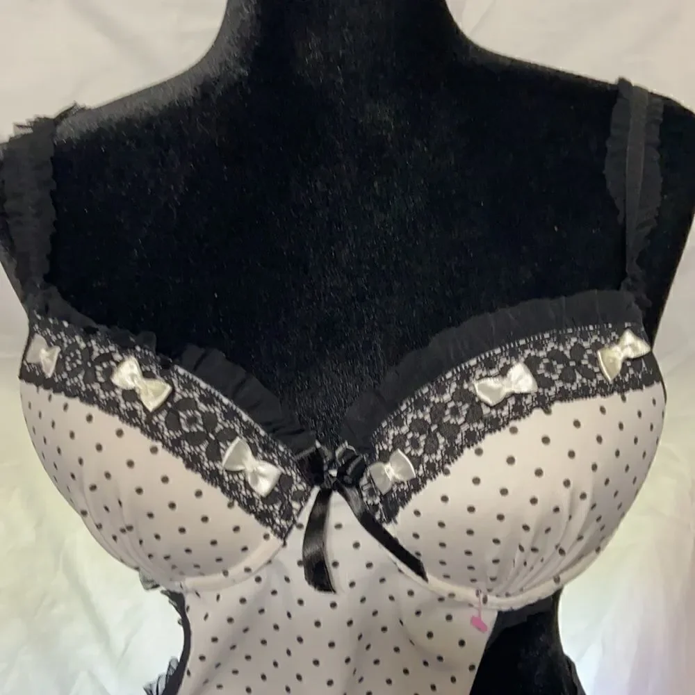 NWOT Black And white Nighttime intimates size 6‎ - Picture 4 of 9
